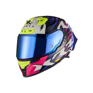 NEXX HELMET X.R3R Ziger Gloss Purple Blue  ECE22.06